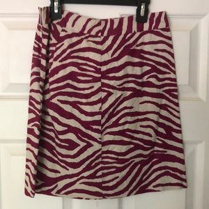 fun patterned dkny skirt